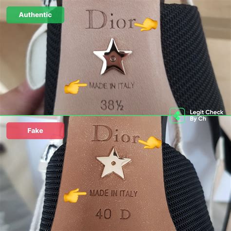 how to spot fake dior shoes|are dior shoes real.